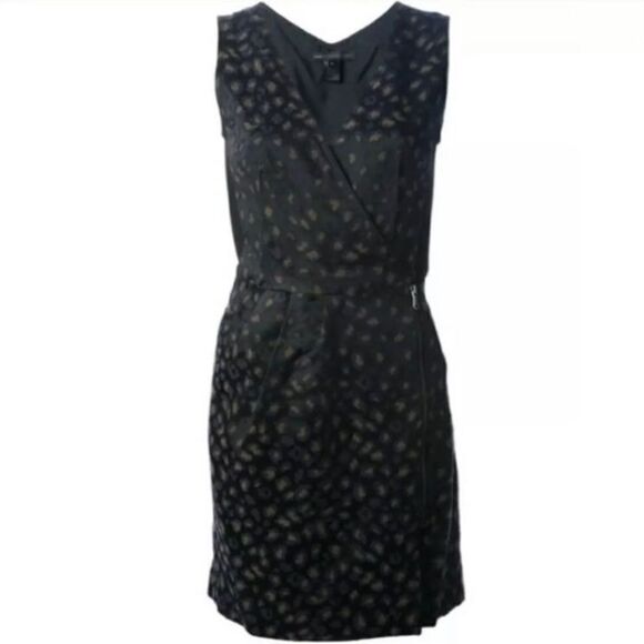 Marc by Marc Jacobs, Sasha Leopard Print Jacquard Shift Mini Dress, Women’s 8 - Picture 16 of 16